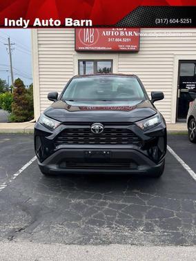 Midnight Black Metallic 2022 Toyota RAV4 LE