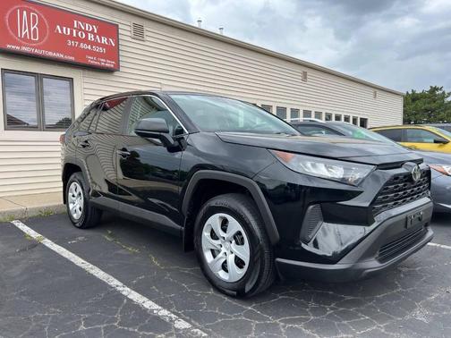 Midnight Black Metallic 2022 Toyota RAV4 LE