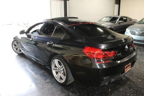 Black 2017 BMW 640 Gran Coupe i xDrive