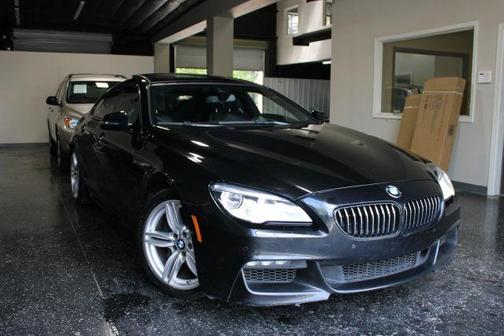 Black 2017 BMW 640 Gran Coupe i xDrive