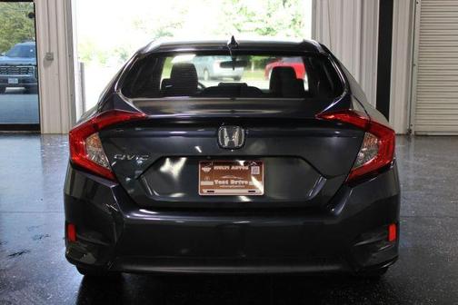 Black 2018 Honda Civic EX