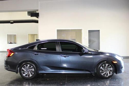 Black 2018 Honda Civic EX