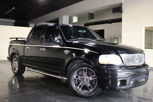 Black 2003 Ford F-150 Lariat SuperCrew