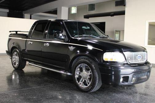 Black 2003 Ford F-150 Lariat SuperCrew