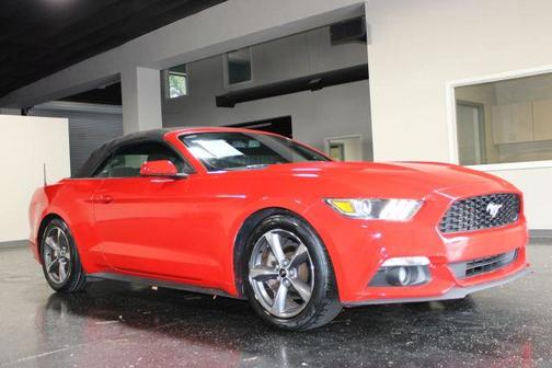 Red 2016 Ford Mustang V6
