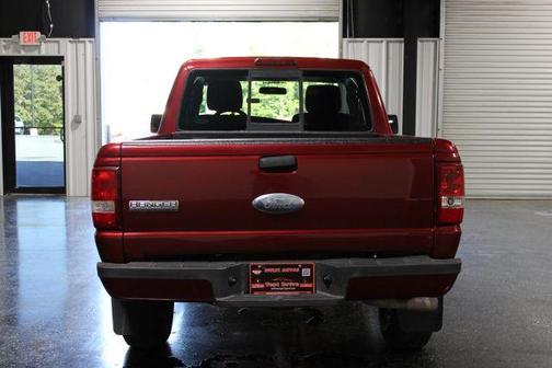 Red 2010 Ford Ranger Sport
