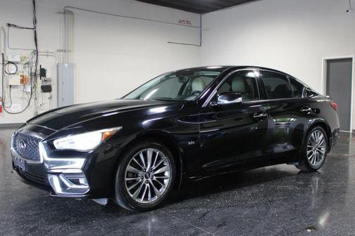 Black Obsidian 2019 INFINITI Q50 3.0t LUXE