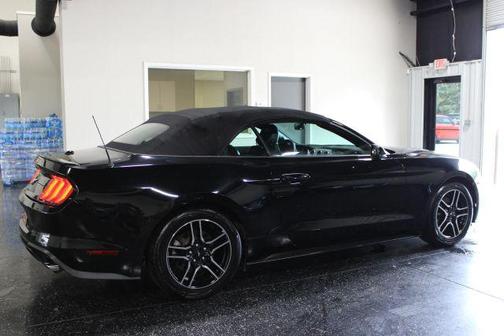 Black 2018 Ford Mustang EcoBoost Premium