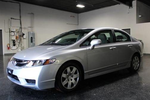 Silver 2011 Honda Civic LX