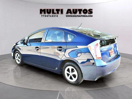 Blue 2012 Toyota Prius Two