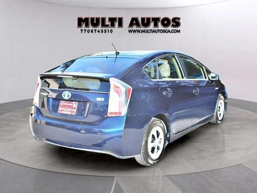 Blue 2012 Toyota Prius Two