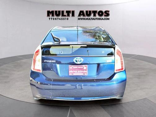 Blue 2012 Toyota Prius Two