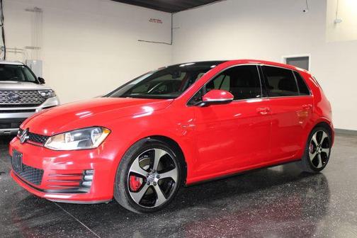 Red 2015 Volkswagen Golf GTI AUTOBAHN