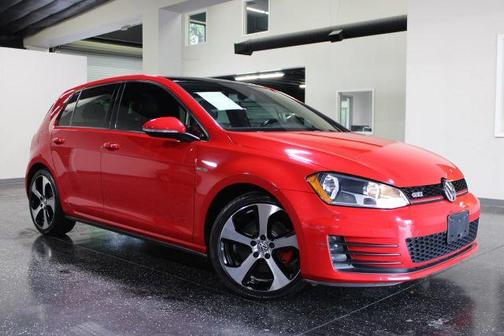 Red 2015 Volkswagen Golf GTI AUTOBAHN