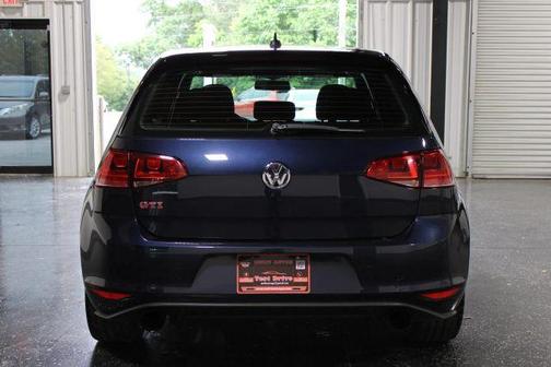 Night Blue Metallic 2017 Volkswagen Golf GTI Sport 4-Door