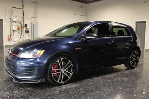Night Blue Metallic 2017 Volkswagen Golf GTI Sport 4-Door