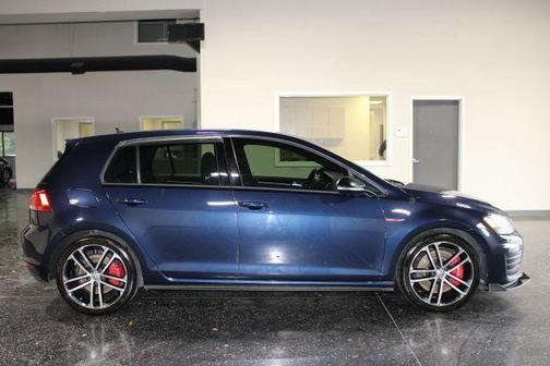 Night Blue Metallic 2017 Volkswagen Golf GTI Sport 4-Door