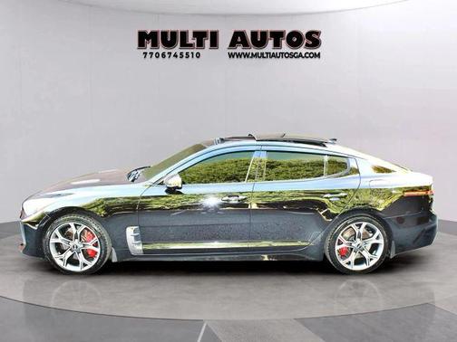 Black 2018 Kia Stinger GT2