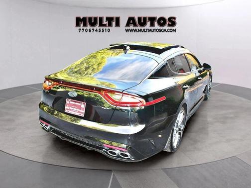 Black 2018 Kia Stinger GT2