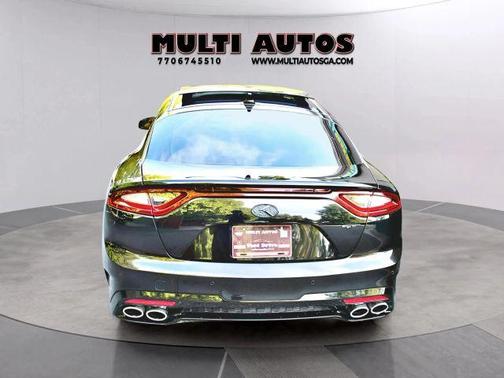 Black 2018 Kia Stinger GT2