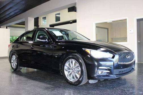 Black Obsidian 2014 INFINITI Q50 Premium