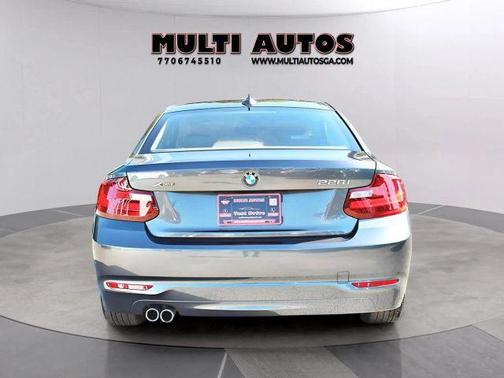 Gray 2015 BMW 228 i xDrive