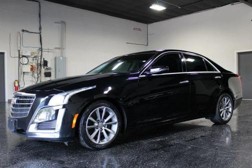 Black 2017 Cadillac CTS 2.0L Turbo Luxury