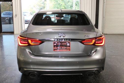 Gray 2021 INFINITI Q50 3.0t LUXE