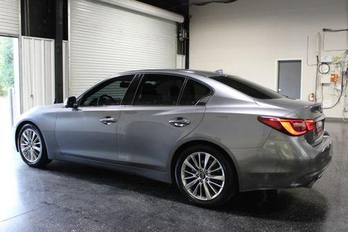 Gray 2021 INFINITI Q50 3.0t LUXE