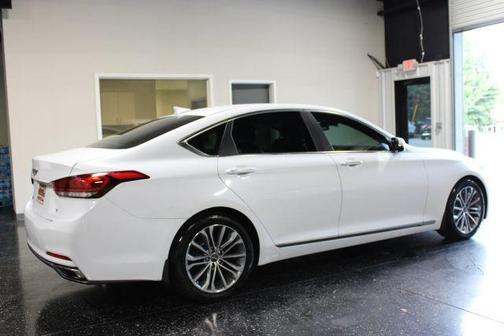 Casablanca White 2016 Hyundai Genesis 3.8