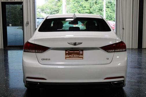 Casablanca White 2016 Hyundai Genesis 3.8