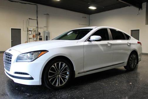 Casablanca White 2016 Hyundai Genesis 3.8