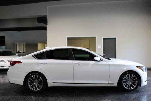 Casablanca White 2016 Hyundai Genesis 3.8