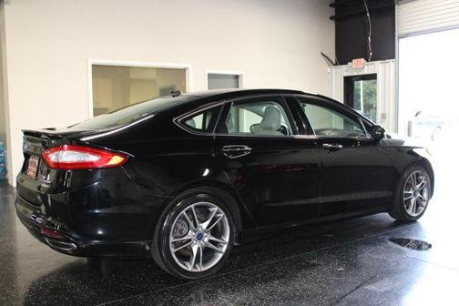 Black 2016 Ford Fusion Titanium