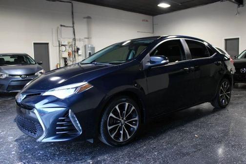 Blue 2017 Toyota Corolla SE