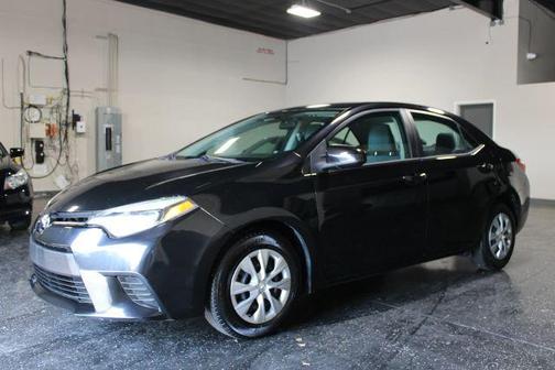 Black 2014 Toyota Corolla L