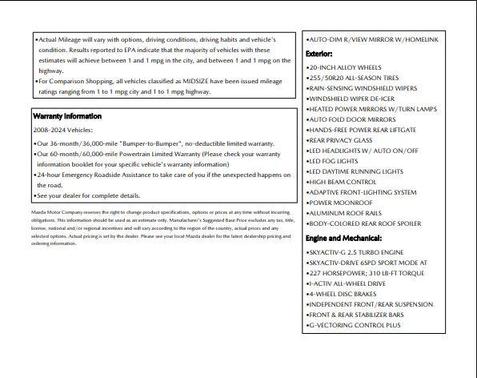 Jet Black Mica 2021 Mazda CX-9 Grand Touring