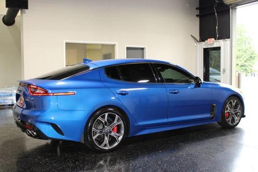 Blue 2021 Kia Stinger GT