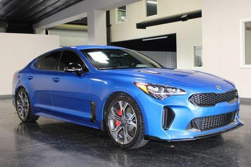 Blue 2021 Kia Stinger GT