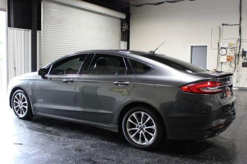 Gray 2017 Ford Fusion Energi Titanium