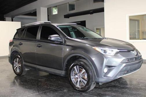 Gray 2017 Toyota RAV4 XLE