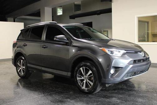 Gray 2017 Toyota RAV4 XLE