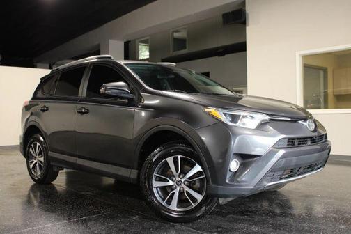 Gray 2017 Toyota RAV4 XLE