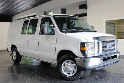 White 2014 Ford E150 Cargo