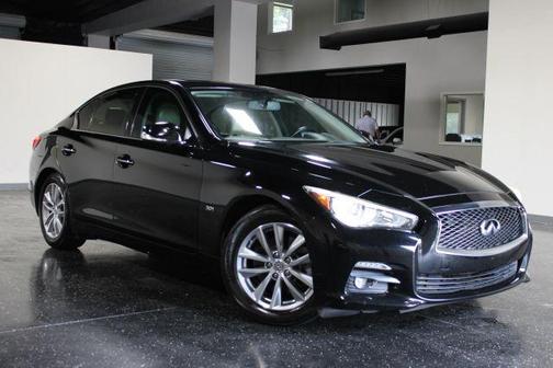 Blue 2017 INFINITI Q50 3.0T Premium Sedan