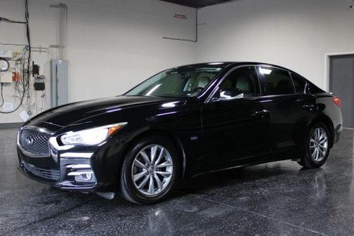 Blue 2017 INFINITI Q50 3.0T Premium