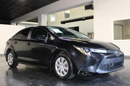 Black 2020 Toyota Corolla LE