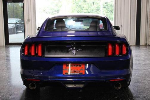 Blue 2015 Ford Mustang V6