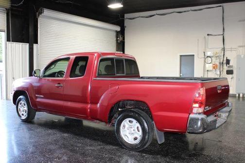 Red 2005 Toyota Tacoma Access Cab