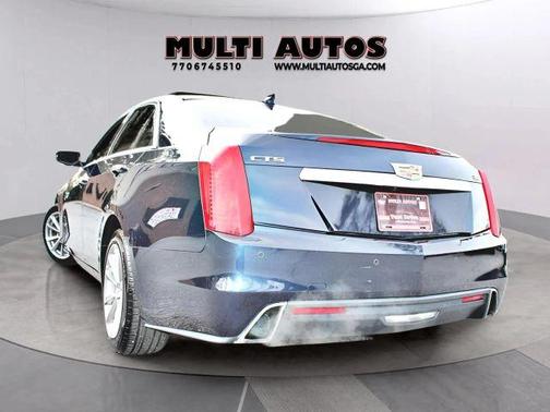 Blue 2017 Cadillac CTS 3.6L Luxury